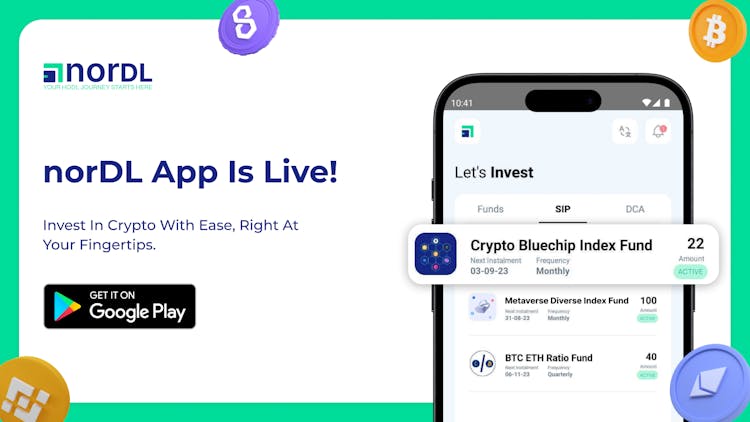 Crypto investing at your fingertips: The norDL App is Live now! preview